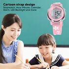 Girls Digital Sport Watches Clear Scale 3D Cartoon Waterproof Watch with LED