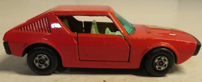 Matchbox Vintage 1974 Lesney Superfast No. 62 Renault 17 TL England 1:64 Red Car - Image 1 of 4