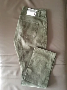 STRELLSON Designer Jeans Hose Grün W35 L34 Used Look DE 50 / 52 - Bild 1 von 9