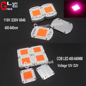 50W Full Spectrum LED COB chip DC12V 32V, Integrated Smart IC Driver 220V 110V - Picture 1 of 3