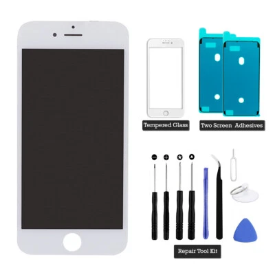 Screen Replacement for iPhone 6 Plus White LCD Display with Complete Tool Kit - Image 1 of 4