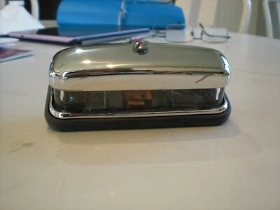 Nueva lámpara de luz de matrícula cromada AUSTIN HEALEY MG TRIUMPH MINI, MTD MGTF Foto 1 de 4