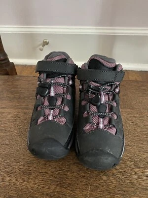 Bota de Senderismo Keen Targhee Impermeable Medio Cuervo/Tulipwood Niño Pequeño 11 Foto 1 de 4