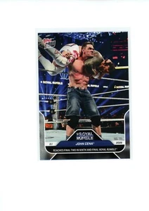 2025 Topps Now WWE Wrestling John Cena #18 Final Two Royal Rumble IN HAND QUANTY - Picture 1 of 2
