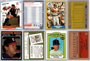 Carlton Fisk 4 Karten Lot - Boston Red Sox Chicago White Sox Pudge HOF  - Bild 1 von 1