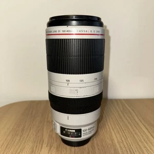 Canon EF Zoom Lens 100-400mm f/4.5-5.6 L IS II USM - Works! - Picture 1 of 24