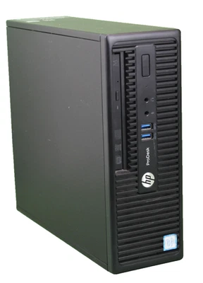 HP ProDesk 400 G3 - Intel CORE i3 6th, 4GB DDR4 RAM, 256GB SSD, Win11 Pro - Image 1 of 3