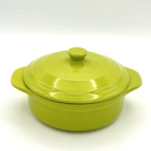 Petite Maison by Wildly Delicious Green Baking Dish And Lid 5 X 2 Inch Ceramic - Picture 1 of 11