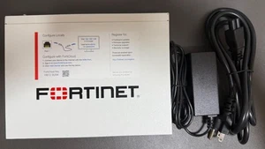 Fortinet Fortigate FG-60E Zapora bezpieczeństwa sieciowego z obsługą adaptera używana - Zdjęcie 1 z 3