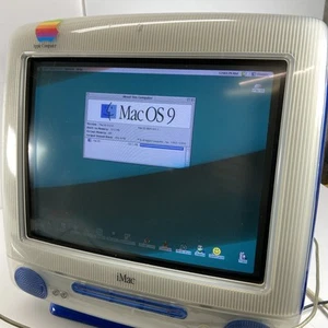 Apple iMac G3 Indigo M5521 EMC1857 OS9 Disc Drive Does Not Work - Picture 1 of 9