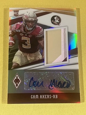 2020 Chronicles Draft Picks Phoenix /99 Cam Akers #14 RPA Rookie Patch Auto RC - Image 1 of 2