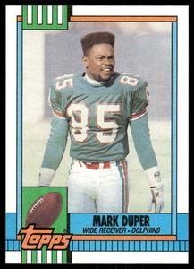 1990 Topps #330 Mark Duper Miami Dolphins Football Karte - Bild 1 von 2