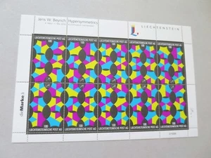 LIECHTENSTEIN 2016 SPECIAL EDITION Jesn Beyrich ' HYPERSYMMETRICS ' /dw948 - Imagen 1 de 4