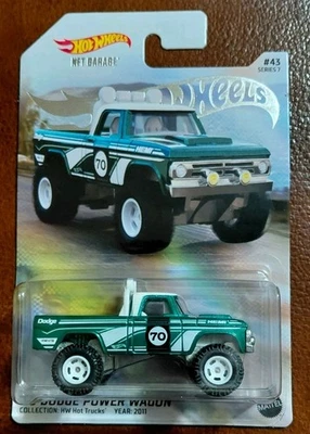 Dodge Power Wagon Hot Wheels NFTH Garage Series 7 '70 2023 nuevo con caja Foto 1 de 4