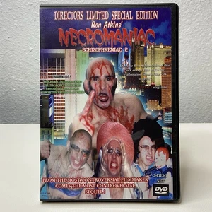 Necromaniac Schizophreniac 2 DVD 2003 Exploitation Very Rare oop Harry Russo - Picture 1 of 7