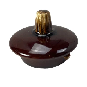 VTG Drip Glaze Pottery Replacement Ceramic Lid for Hull or McCoy Small Size READ - Picture 1 of 13