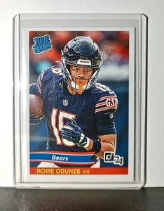 Rome Odunze Rookie 2024 Panini Rated Rookie Retro NFL #20 Card Bears 1 of 890 - Picture 1 of 6