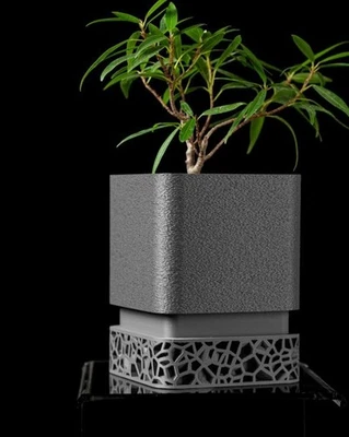 Maceta cuadrada Vori de MODERN MACHINE moderna decoración de maceta interior/exterior Foto 1 de 4