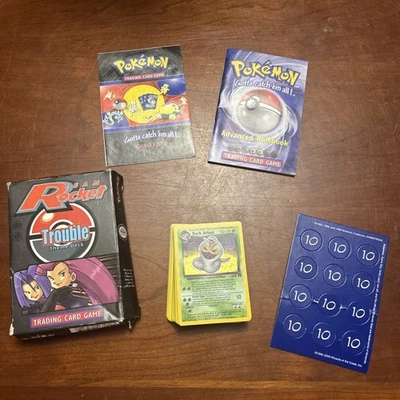 Team Rocket Trouble Theme Deck  Pokemon TCG Wizards of the Coast Missing Coin - Image 1 of 4