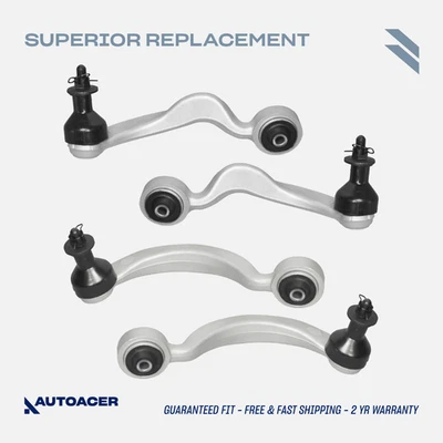 AUTOACER - 4p Brazos de control superiores delanteros para Lexus LS460 LS460L LS600h AWD TRACCIÓN TRASERA 07- Foto 1 de 4