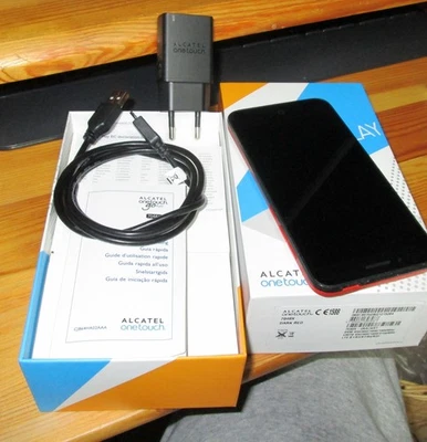 Alcatel OneTouch Go Play 7048X Rot LTE Einsteiger Kinder Android Smartphone - Bild 1 von 4