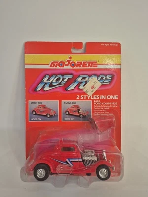 Majorette Hot Rods 2601 1932 Ford Coupe 2 Versions Die Cast 1/32 Bad Pack H16 - Image 1 of 2