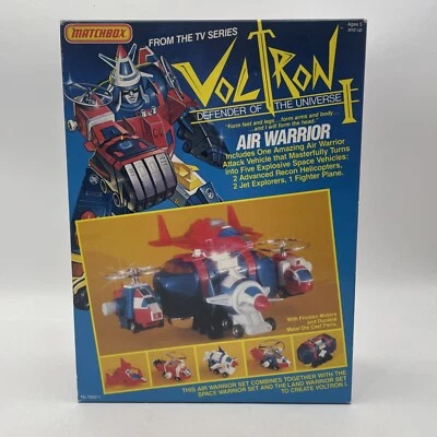 Air Warrior 1984 Matchbox VOLTRON Defender of the Universe Unopened Box NOS - Image 1 of 4