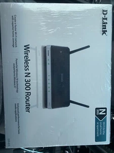 Brand New Factory sealed D-Link DIR-615 300 Mbps 4-Port 10/100 Wireless N Router - Picture 1 of 2