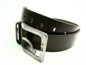 PrimeHide Hombre Calidad Premium Completo Piel Auténtica Marrón Hebilla de Plata - Imagen 1 de 24