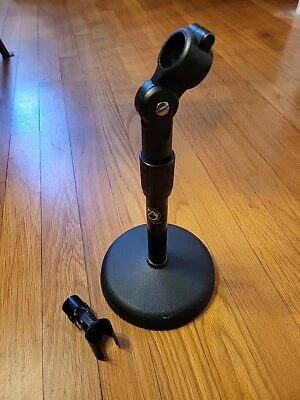 Atlas Sound DS7E Adjustable Height Desktop Microphone Stand - Black - Image 1 of 4