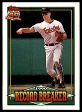 1991 Topps #5 Cal Ripken Jr. Baltimore Orioles