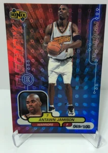 1998-99 Upper Deck Ionix Reciprocal #64 Antawn Jamison Rookie RC #ed 100 C#03 - Picture 1 of 6