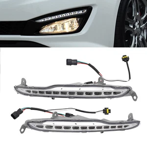 Par de luces de parachoques delanteras luces de circulación diurna aptas para KIA K5 Optima 2011-2014 - Imagen 1 de 16