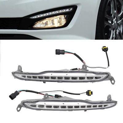 Front Bumper Lamp Fits for 2011-2014 KIA K5 Optima LED Daytime Running Light USA Foto 1 de 4