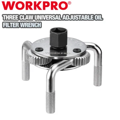 WORKPRO Universal Adjustable Oil Filter Wrench From 3" - 5.5"Oil Filter Removal - Image 1 of 4