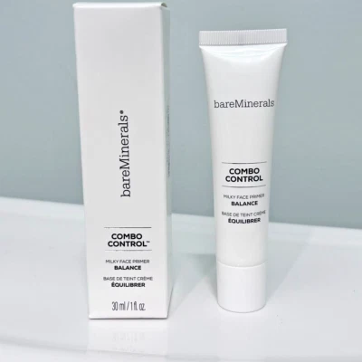 New BareMinerals Combo Control Milky Face Balance Primer Full size 1 oz/ 30 ml - Image 1 of 4