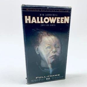 Halloween Movie VHS Restored Collector's Edition Lenticular Cover Full Frame THX - Picture 1 of 7