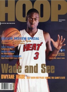 DWYANE WADE MIAMI HEAT HOOP MAGAZINE 12/2005 NEWSSTAND NO LABEL - Picture 1 of 1