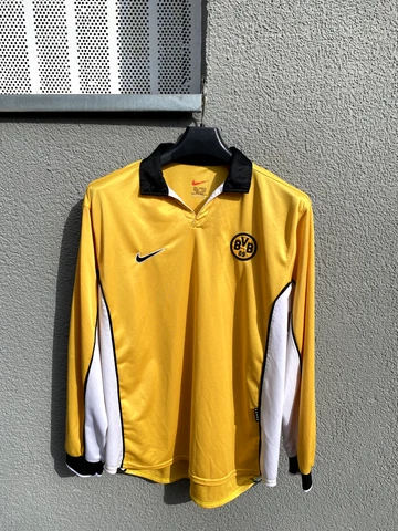 1998/99 BORUSSIA DORTMUND Vintage Nike LS Football Shirt Jersey (L) Cover