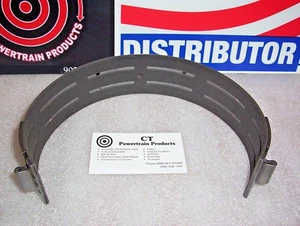 C4 C5 Ford High Performance Black Carbon Fiber Front Flex Band 1965-ON HD New - Foto 1 di 1