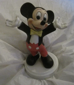 Vintage 1980er Disney Mickey Mouse Porzellan Figur ~ LBDLR - Bild 1 von 11