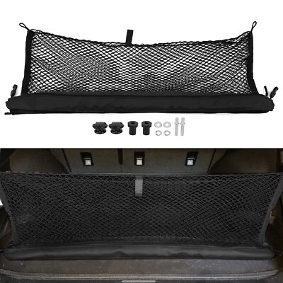 Red de carga compartimento trasero malla negra F551SAN000 para Subaru Outback 2020-2025 Foto 1 de 4