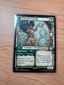 Tuinvale Treefolk - (Showcase) - Throne of Eldraine - Regular - MTG 2019 - Picture 1 of 3