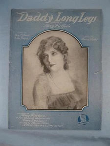 Daddy Long Legs Noten Vintage 1919 Harry Ruby Mary Pickford Sam Lewis (O) - Bild 1 von 3