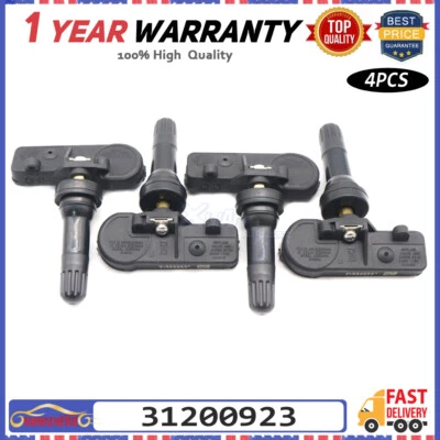 4pcs NEW TPMS Tire Pressure Monitor Sensor 31200923 For Volvo V70 XC70 XC90 S60 - Imagem 1 de 4