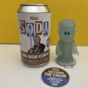Obi-Wan Kenobi Funko Soda Chase Star Wars 1/2,000 Force Ghost - Picture 1 of 7