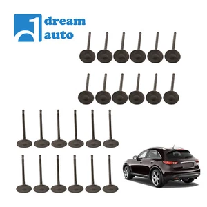 Intake Exhaust Valves Kit for Infiniti G35 I35 M35 QX4 Nissan Altima Maxima 3.5L - Picture 1 of 11