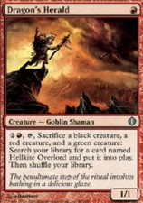 DRAGON'S HERALD X4 4 4X Shards of Alara MTG Magic the Gathering Cards DJMagic