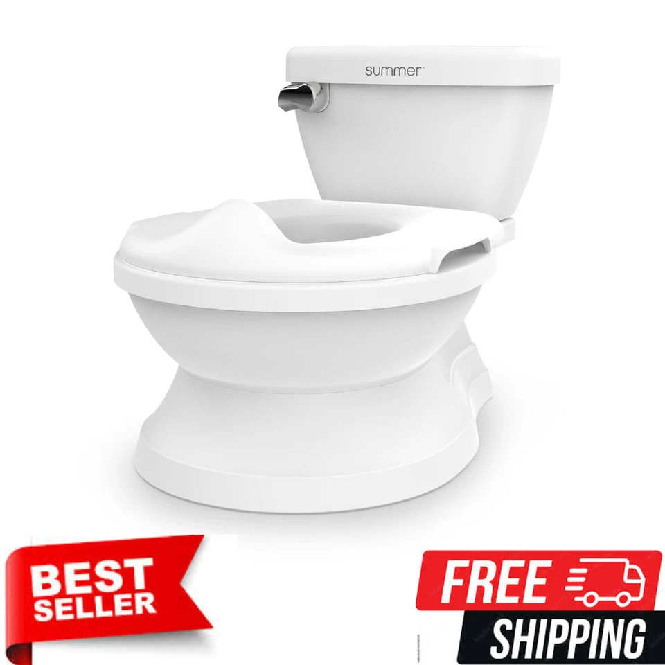 Summer Infant My Size Potty Pro White-Toddler Potty Training Toilet-18 Months+ - Image 1 of 4