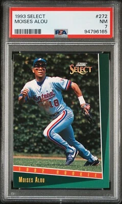 1993 Score Select - #272 Moises Alou PSA 7 - Image 1 of 3